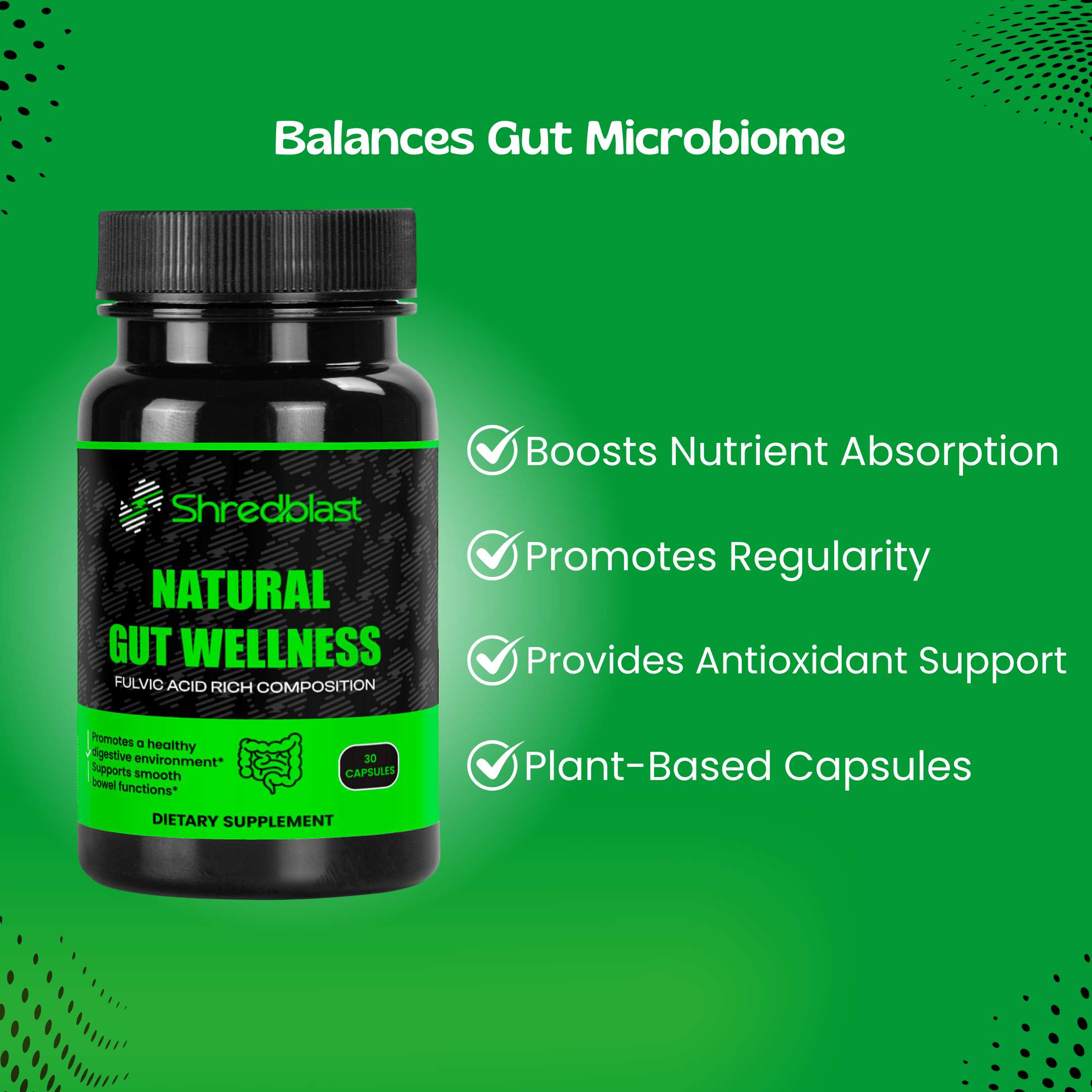 Natural Gut Wellness Capsules