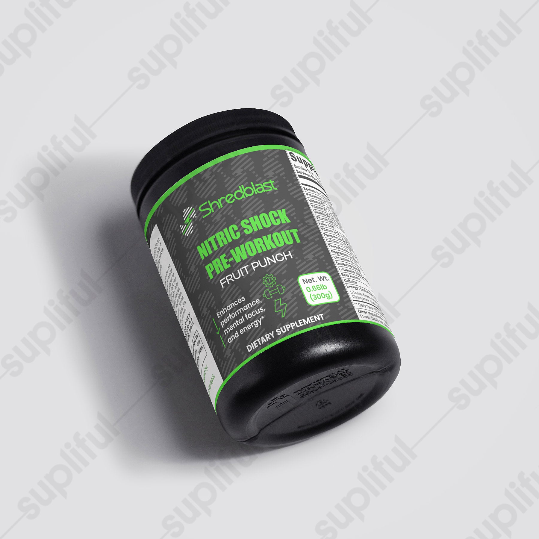 Nitric Shock Pre-Workout Powder (Fruit Punch)